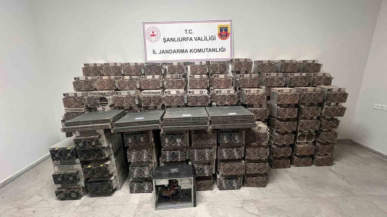 Şanlıurfa’da kripto para madenciliği operasyonu: 2 gözaltı
