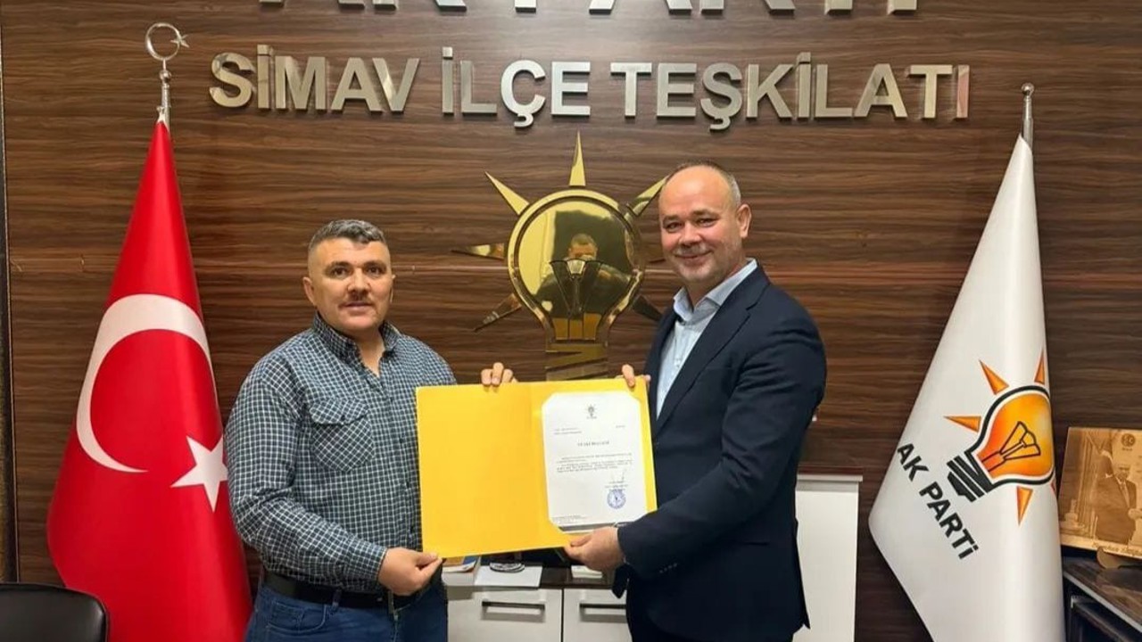 Simav’da Volkan Kırbıyık mahalle başkanı oldu
