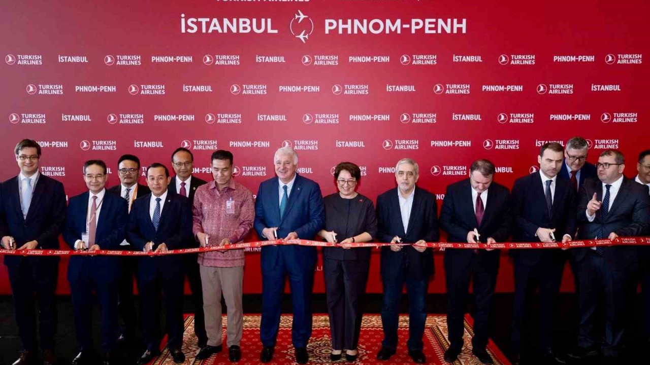 Türk Hava Yolları, Kamboçya’nın Başkenti Punom Pen’e uçuşlara başladı
