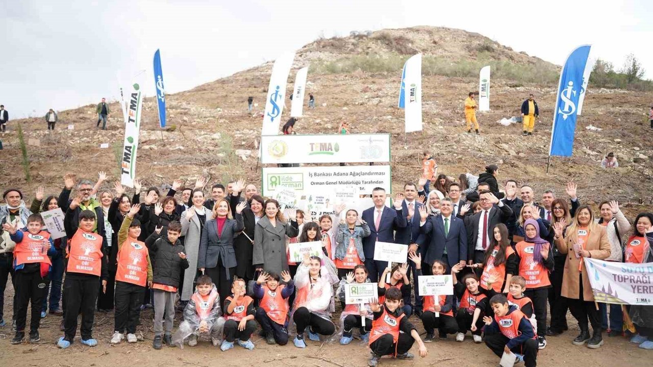 "81 İlde 81 Orman" projesi Adana ile devam ediyor
