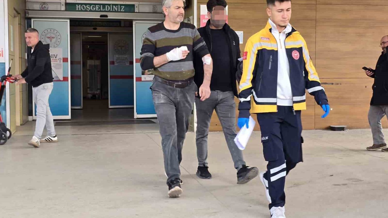 Bursa’da fabrika işçisi elini testereye kaptırdı
