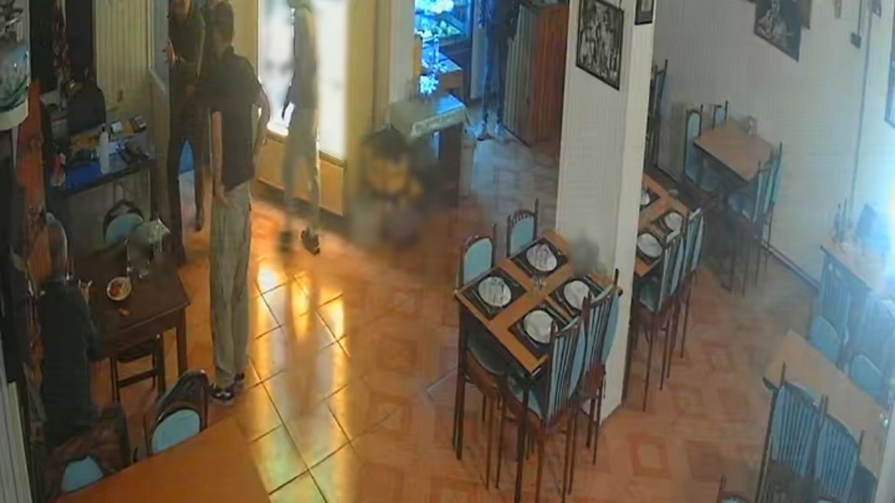 Trabzon’da restorandaki silahlı saldırının görüntüleri ortaya çıktı
