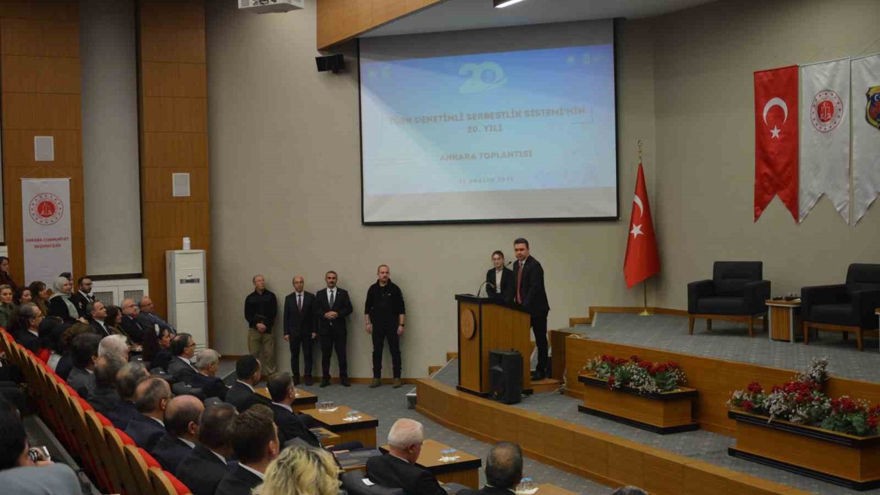 Ankara’da "Türk Denetimli Serbestlik Sisteminin 20. Yılı Toplantısı"
