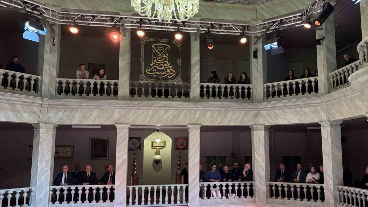 Hz. Mevlana, 752. Vuslat yıl dönümünde Kasımpaşa Mevlevihanesi’nde anıldı
