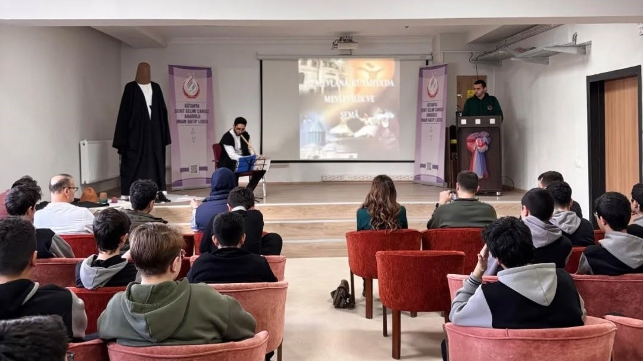 Kütahya Şehit Selim Cansız AİHL’de Mevlana Celaleddin-i Rumi anıldı
