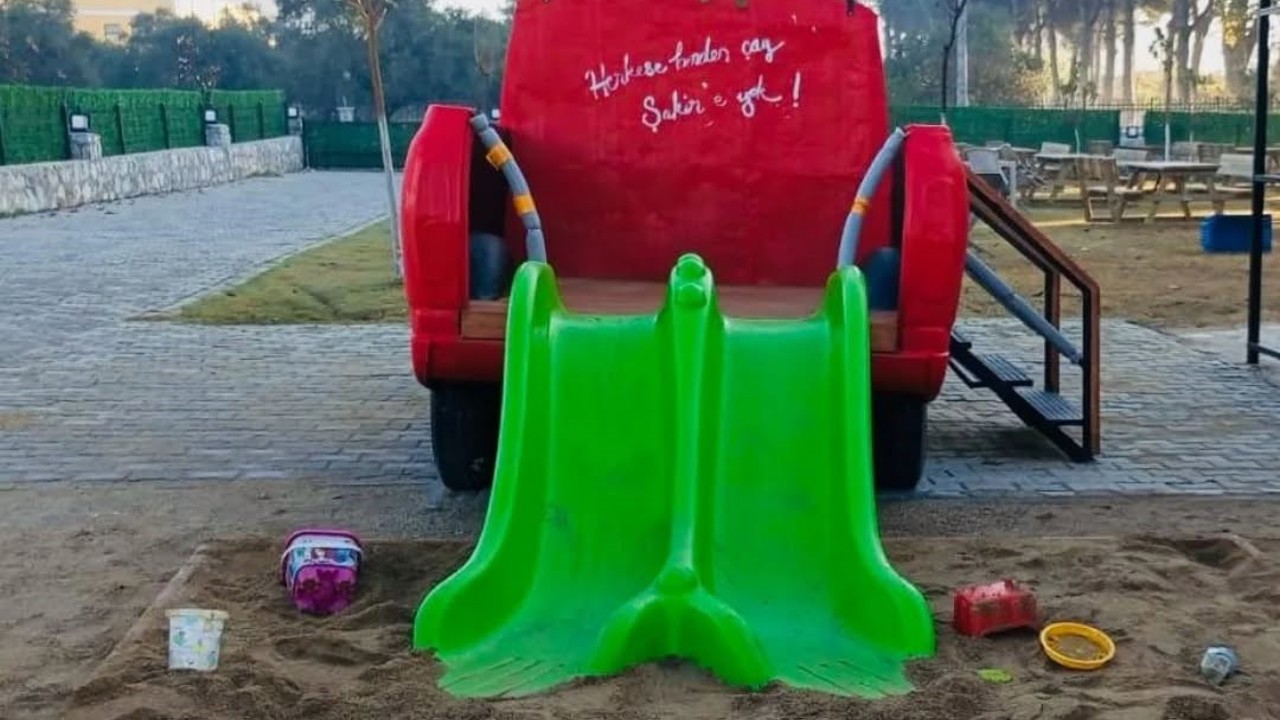Yeşilçam’ın efsanesi çocukların oyun alanı oldu
