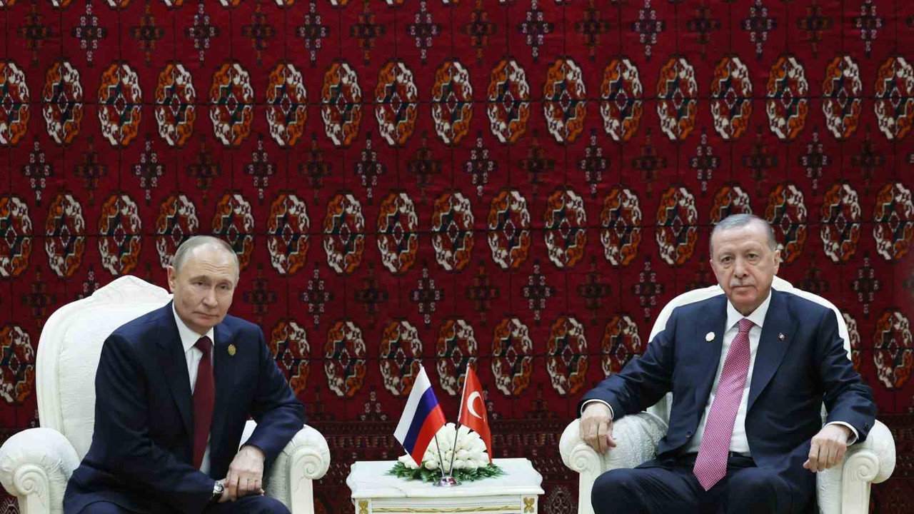 Erdoğan-Putin ile görüştü
