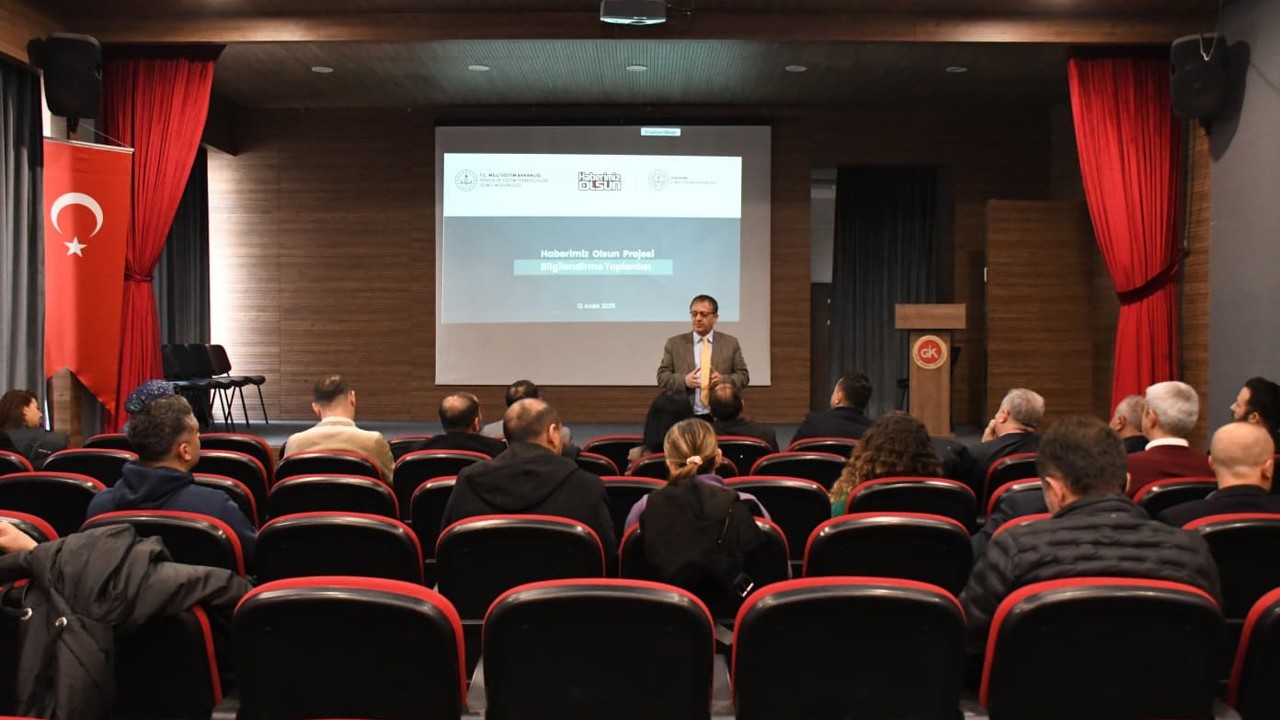 ’Haberimiz Olsun Projesi’ kapsamında toplantı yapıldı
