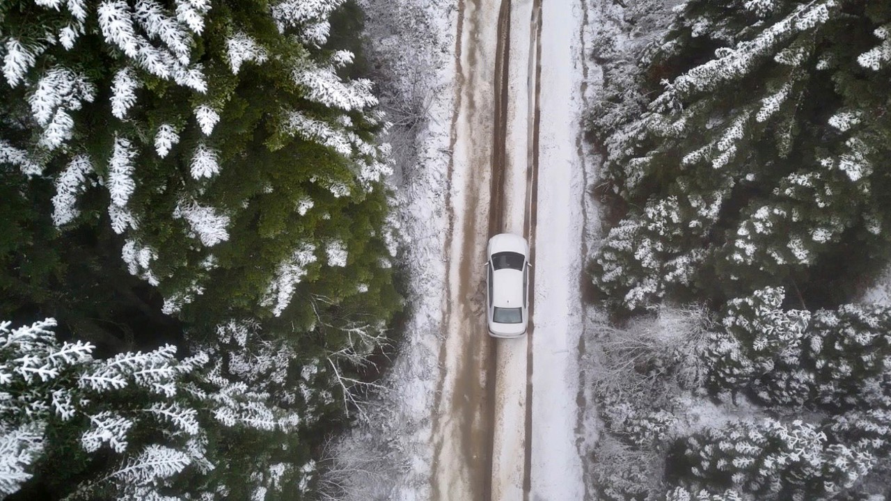Karabük’ün yüksek kesimleri beyaza büründü
