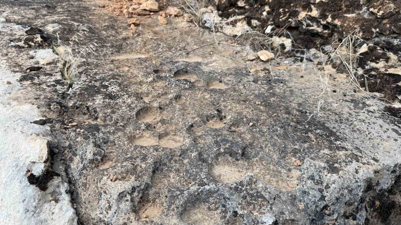 Diyarbakır’da binlerce yılın sonunda oluşan "damla lapyaları" görüntülendi
