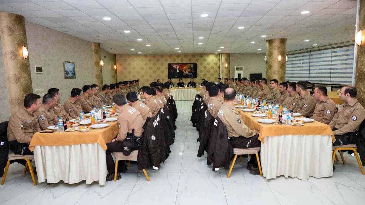 Sinop’ta bekçilerle kent güvenliği değerlendirildi
