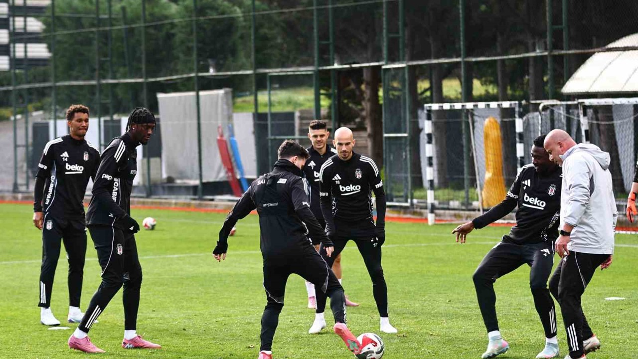 Beşiktaş, Trabzonspor maçı hazırlıklarını tamamladı
