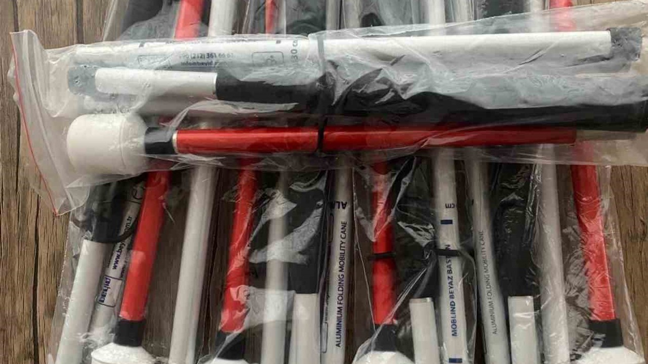 Yeni doğan bebek adına yapılan ’Beyaz Baston’ bağışı yürekleri ısıttı
