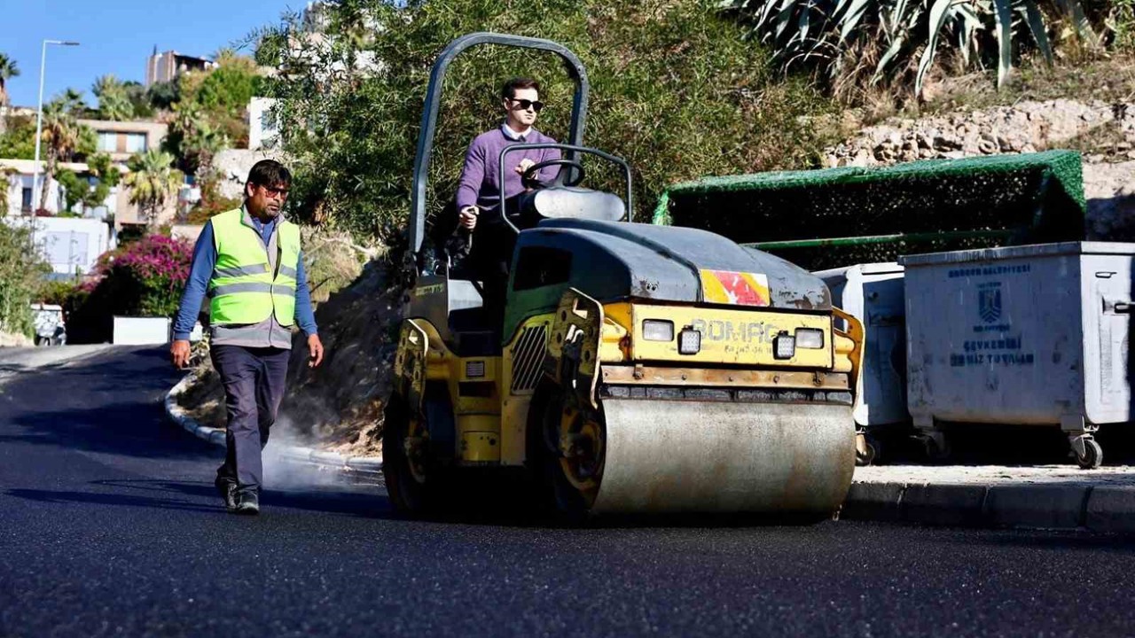 Altyapı çalışmaları tamamlandı, sokak sıcak asfalta kavuştu
