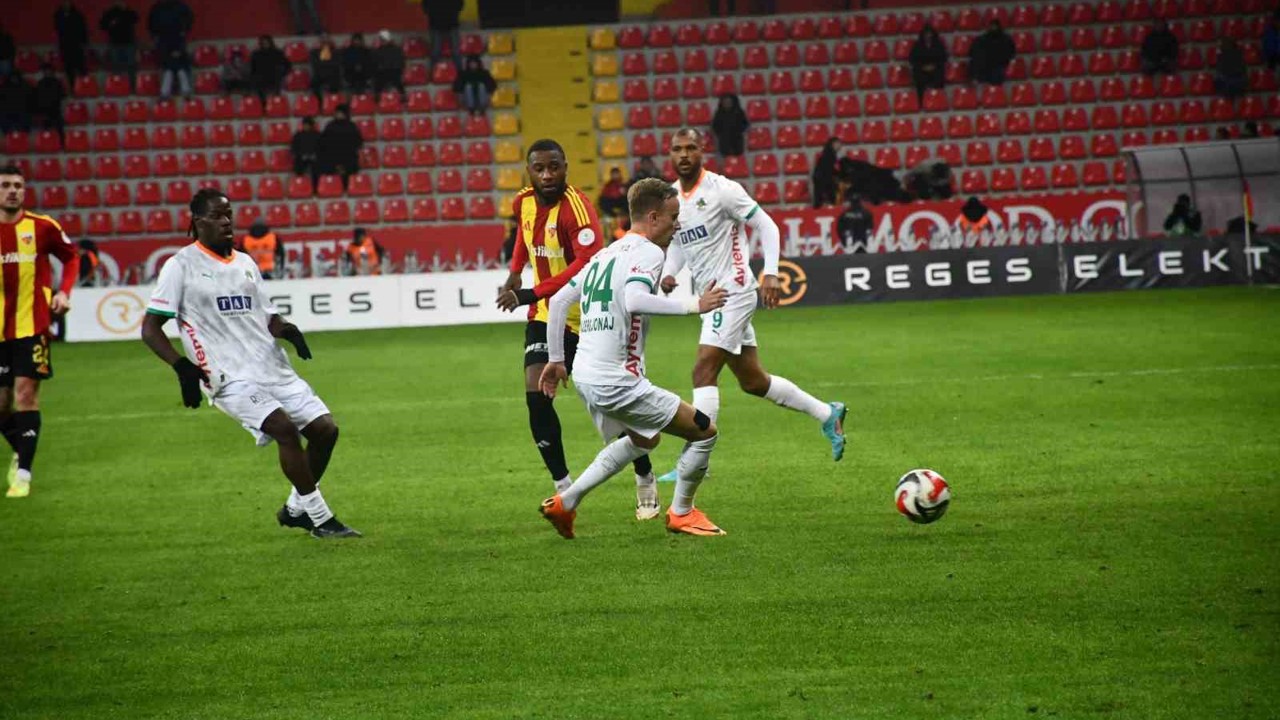 Trendyol Süper Lig: Kayserispor: 0 - Corendon Alanyaspor: 0 (Maç sonucu)
