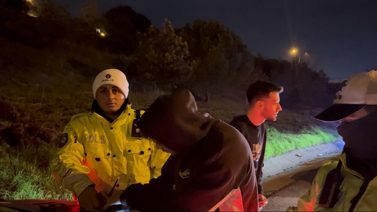 Sürücü değişikliği polisin gözünden kaçmadı
