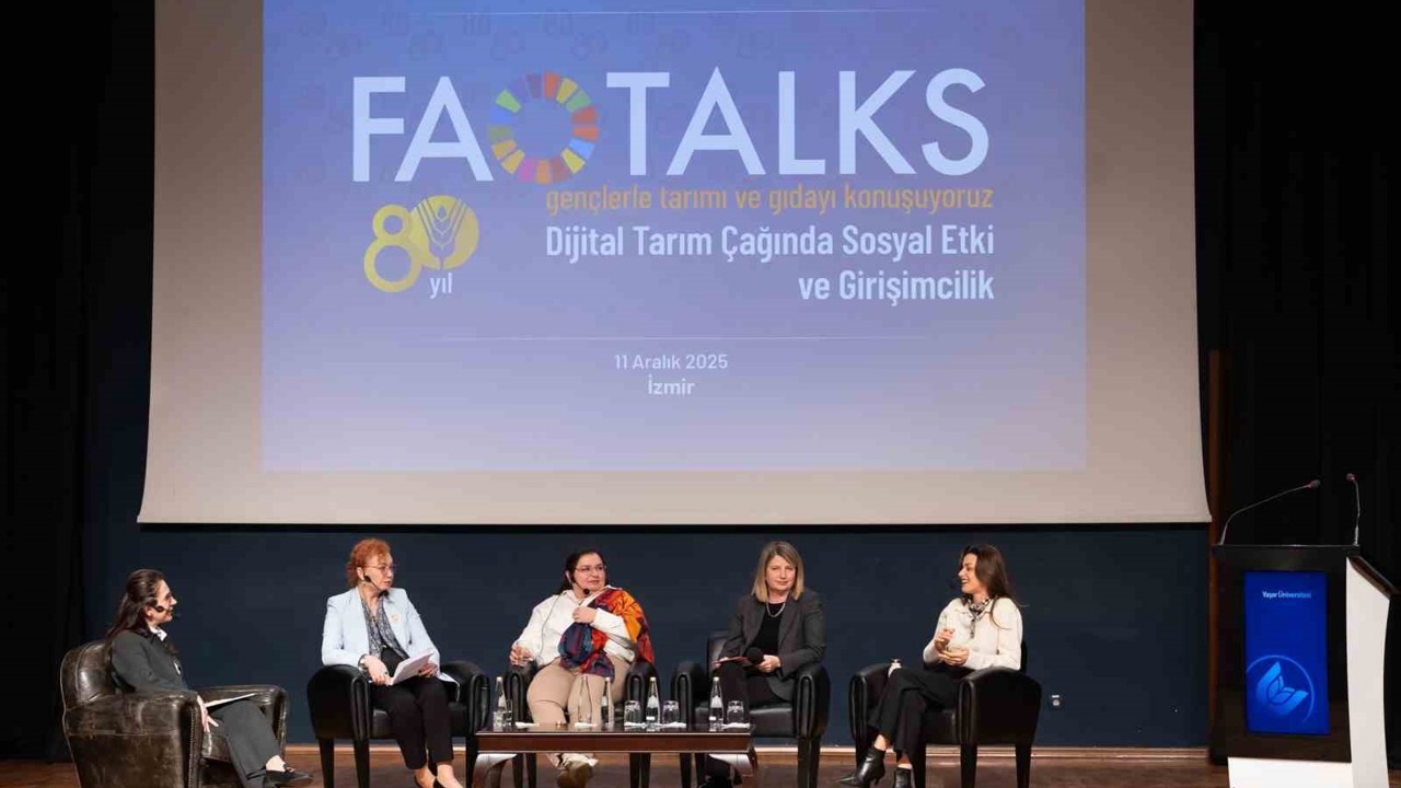 FAO Talks- Gençlerle Tarımı ve Gıdayı Konuşuyoruz paneli
