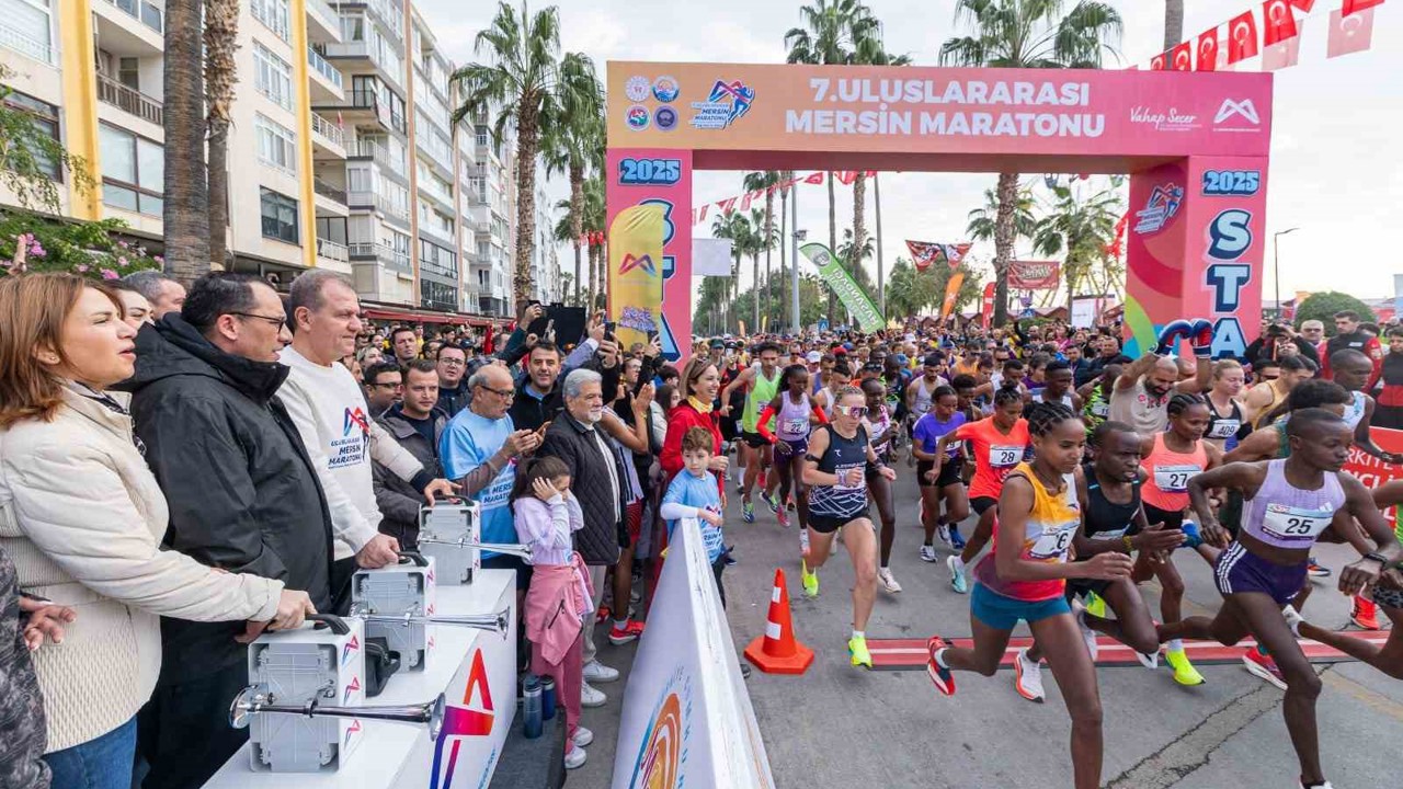 7. Uluslararası Mersin Maratonu başladı
