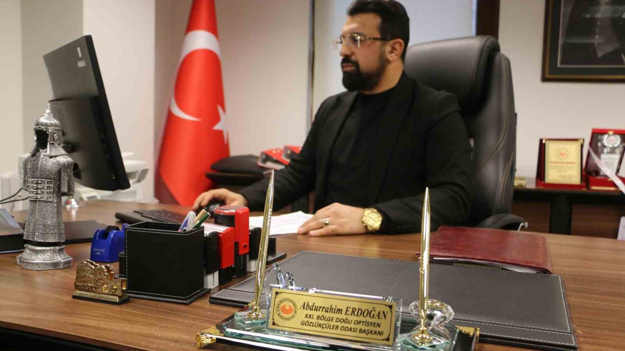 Doğu Optisyen Gözlükçüler Odası Başkanı Erdoğan, ödeme konusundaki yanlış anlaşılmaları düzeltti
