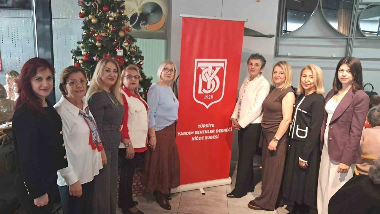 TYSD Niğde Şubesi bağışçılarıyla buluştu
