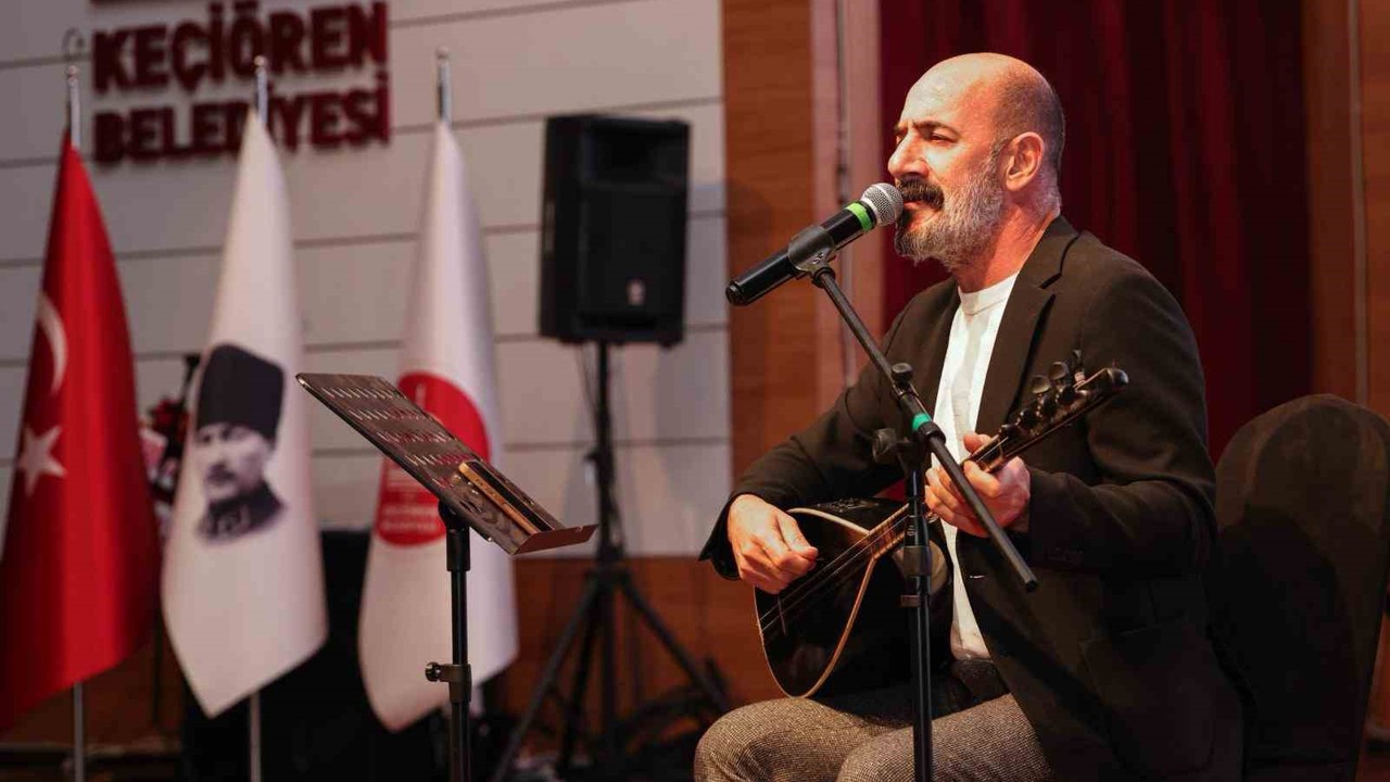 Halk Ozanı Ali Kızıltuğ, Keçiören’de türkülerle anıldı
