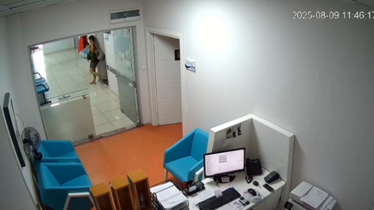 Suç makinesi kadın daha fazla kaçamadı: Hırsızlık anları kameraya yansıdı
