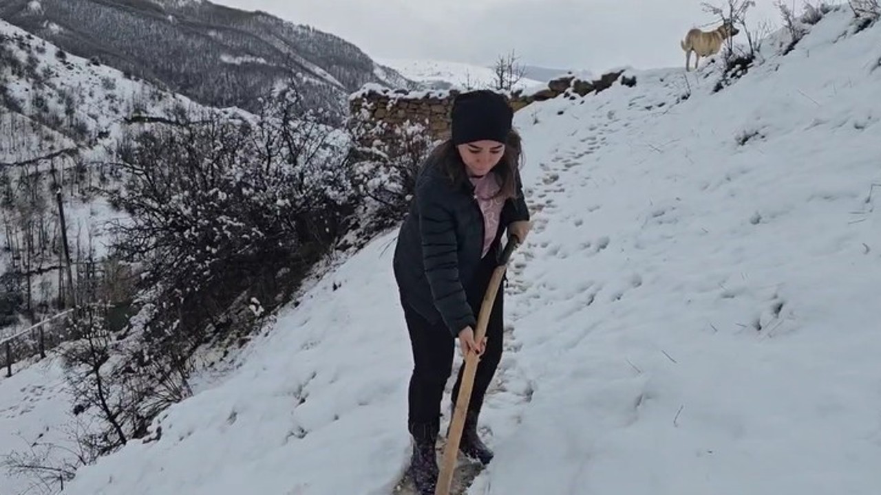 Erzincan’ın yüksek kesimleri beyaza büründü
