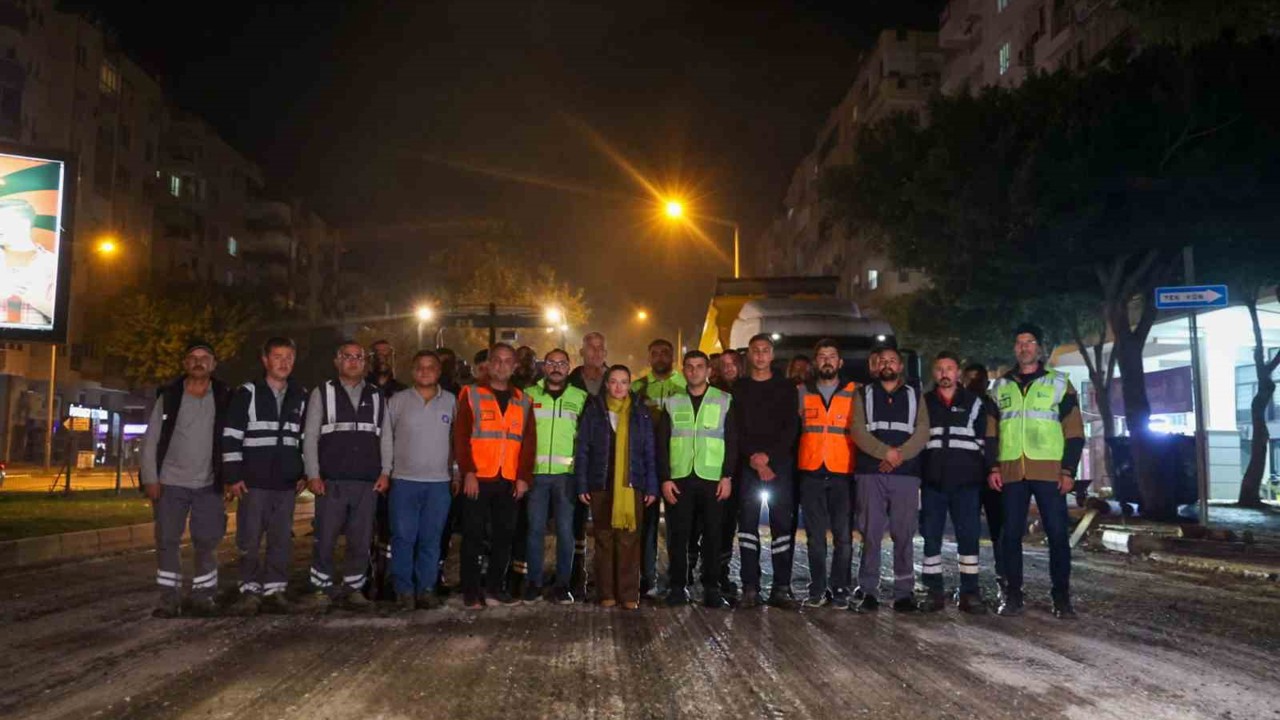 100. Yıl Bulvarı’nda asfalt çalışmasının ilk etabı tamamlandı
