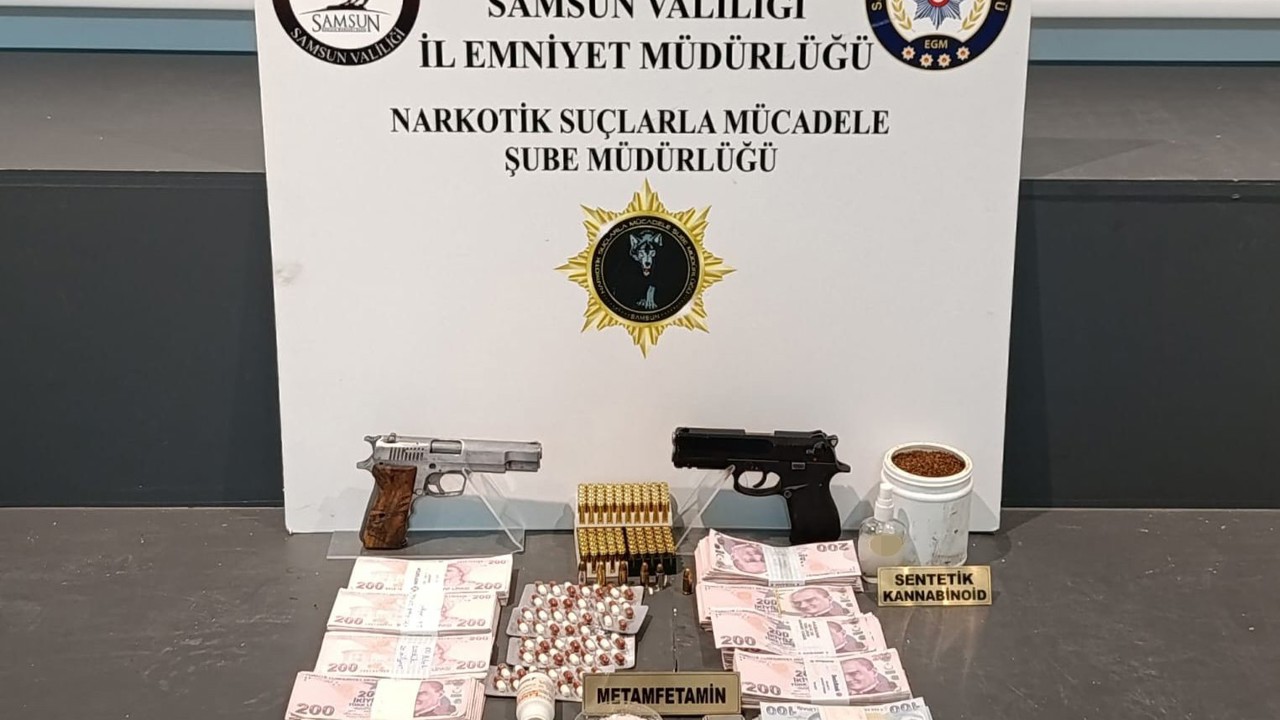 Samsun’da uyuşturucu ticaretine darbe: 7 şüpheli yakalandı
