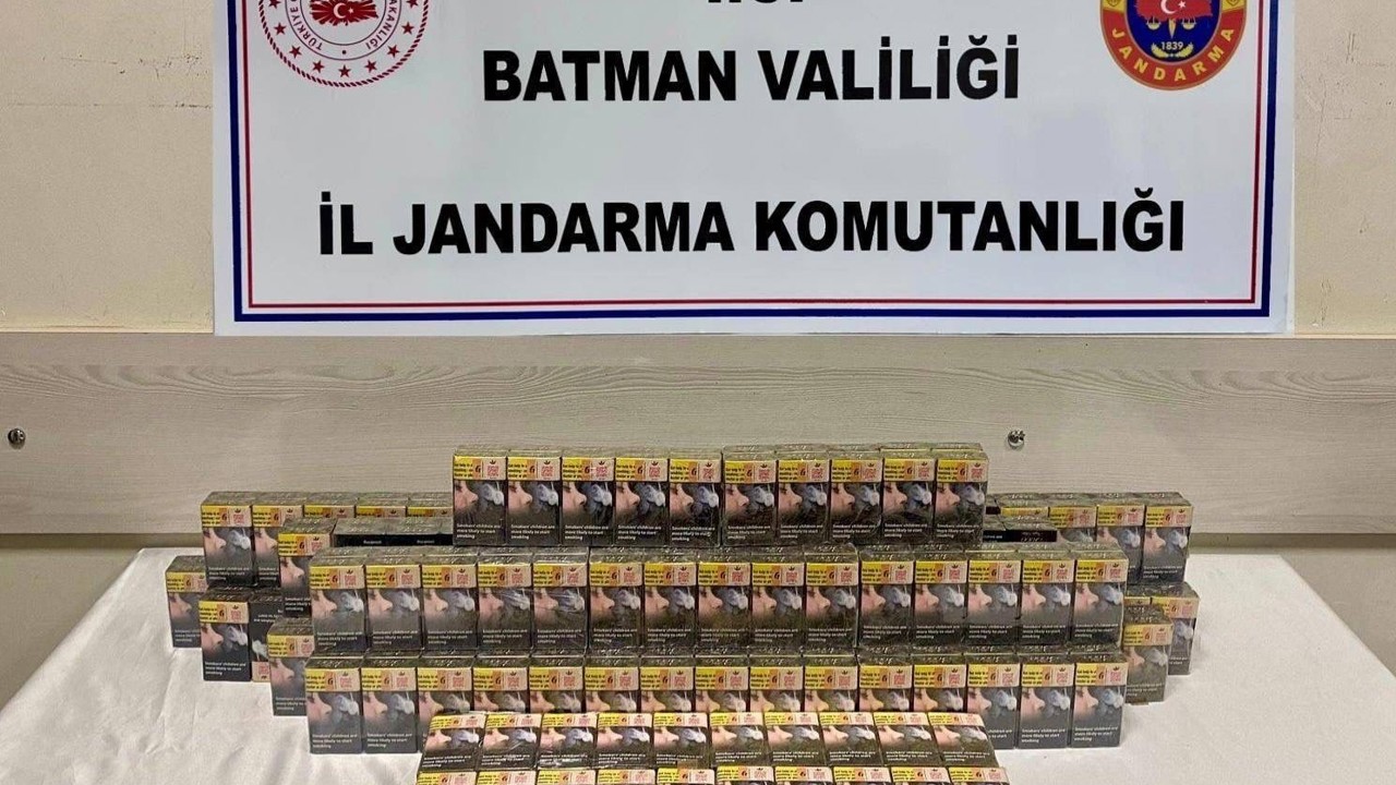 Batman’da kaçakçılık operasyonu
