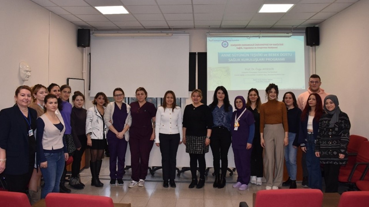 ESOGÜ Hastanesi’nde ‘Bebek Dostu Hastane Eğitimi’ verildi

