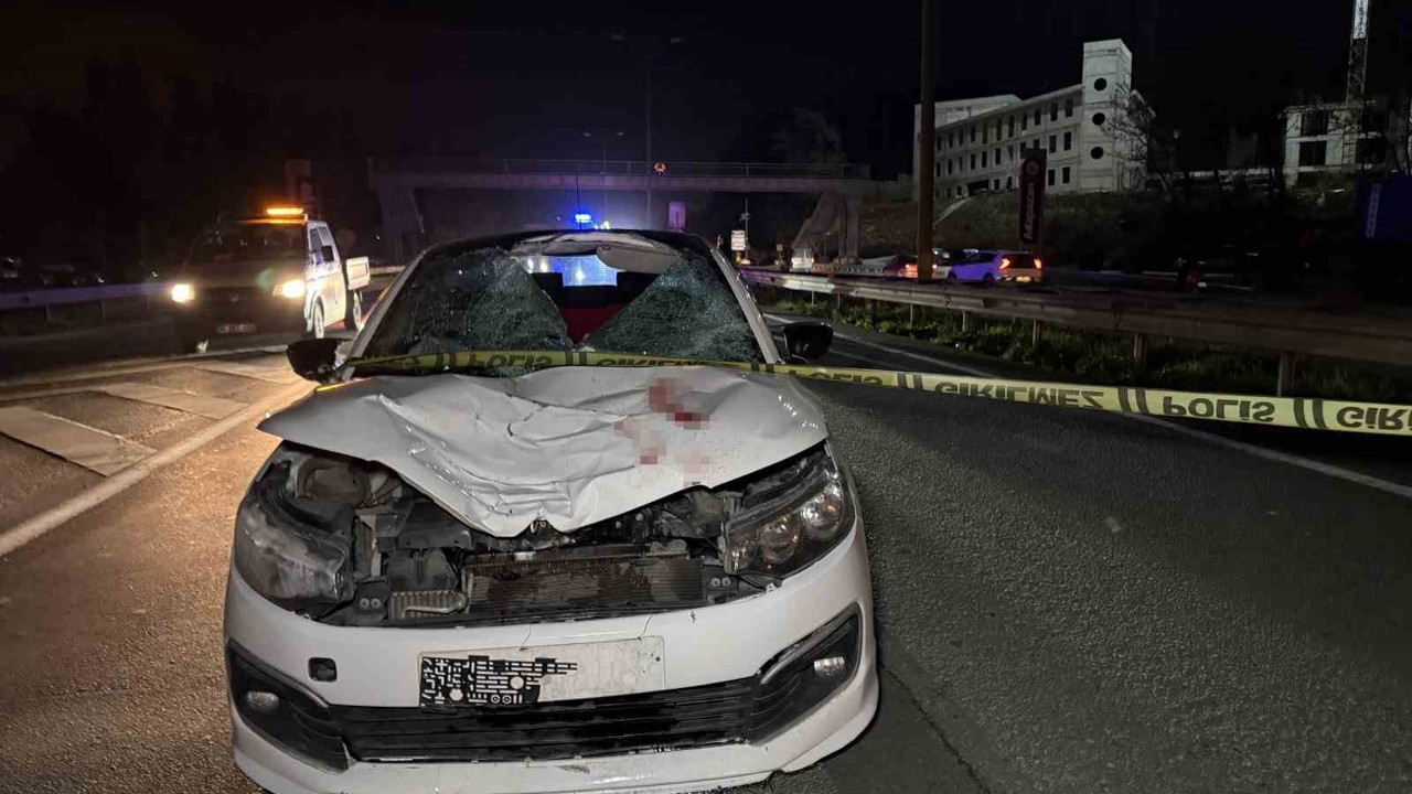 Yaya geçidine 20 metre mesafede kaza: 1 ölü
