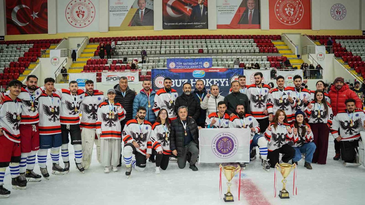 Curling ve Buz Hokeyinde çifte şampiyonluk
