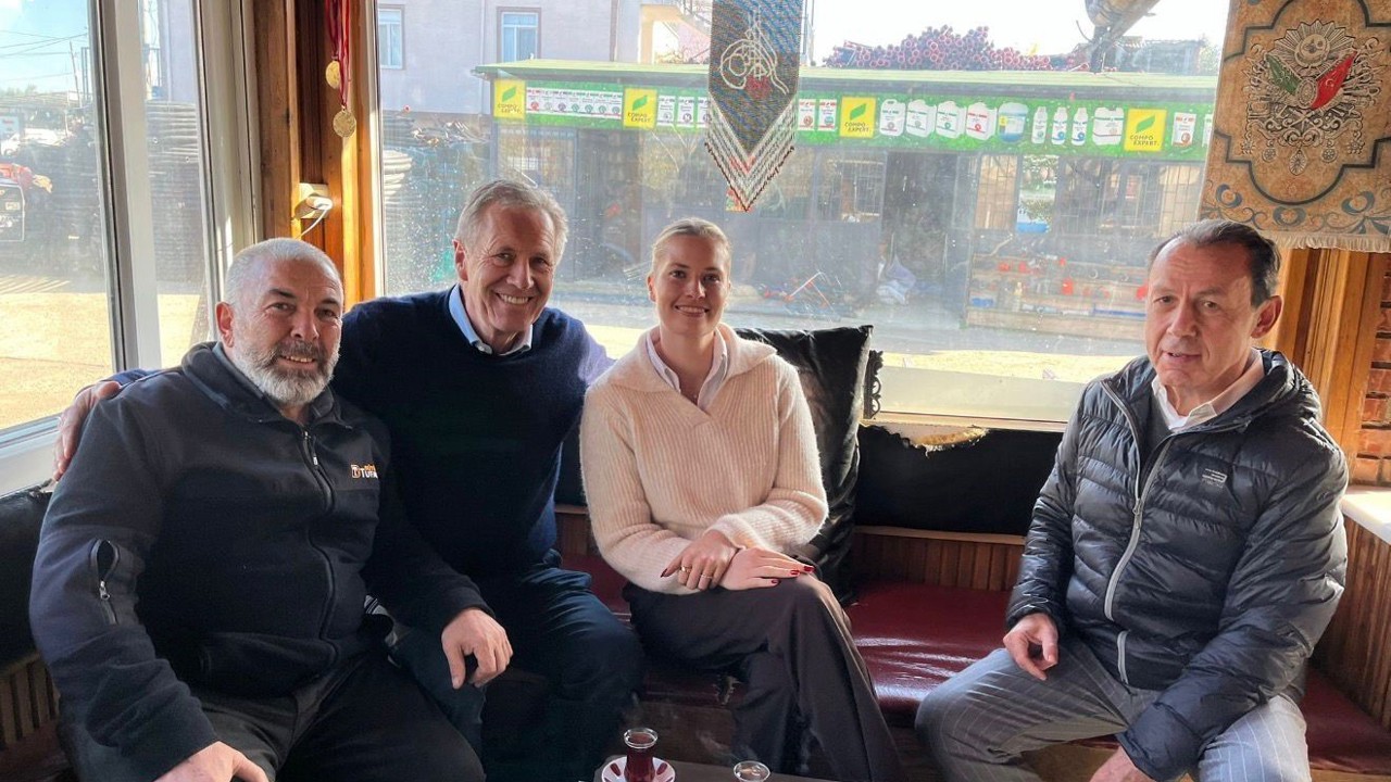 Almanya’nın 10. Cumhurbaşkanı Cristian Wolf İznik’te
