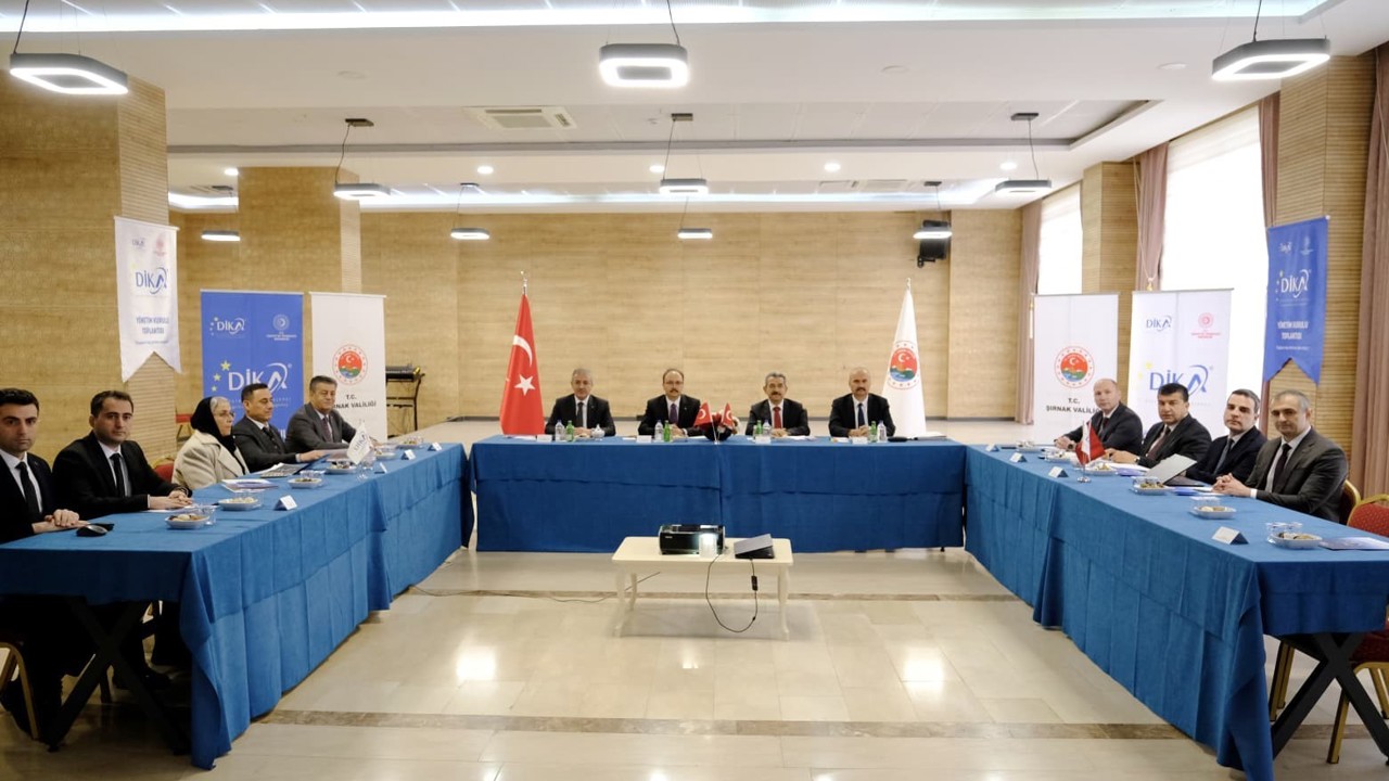 DİKA Yönetim Kurulu Şırnak’ta toplandı
