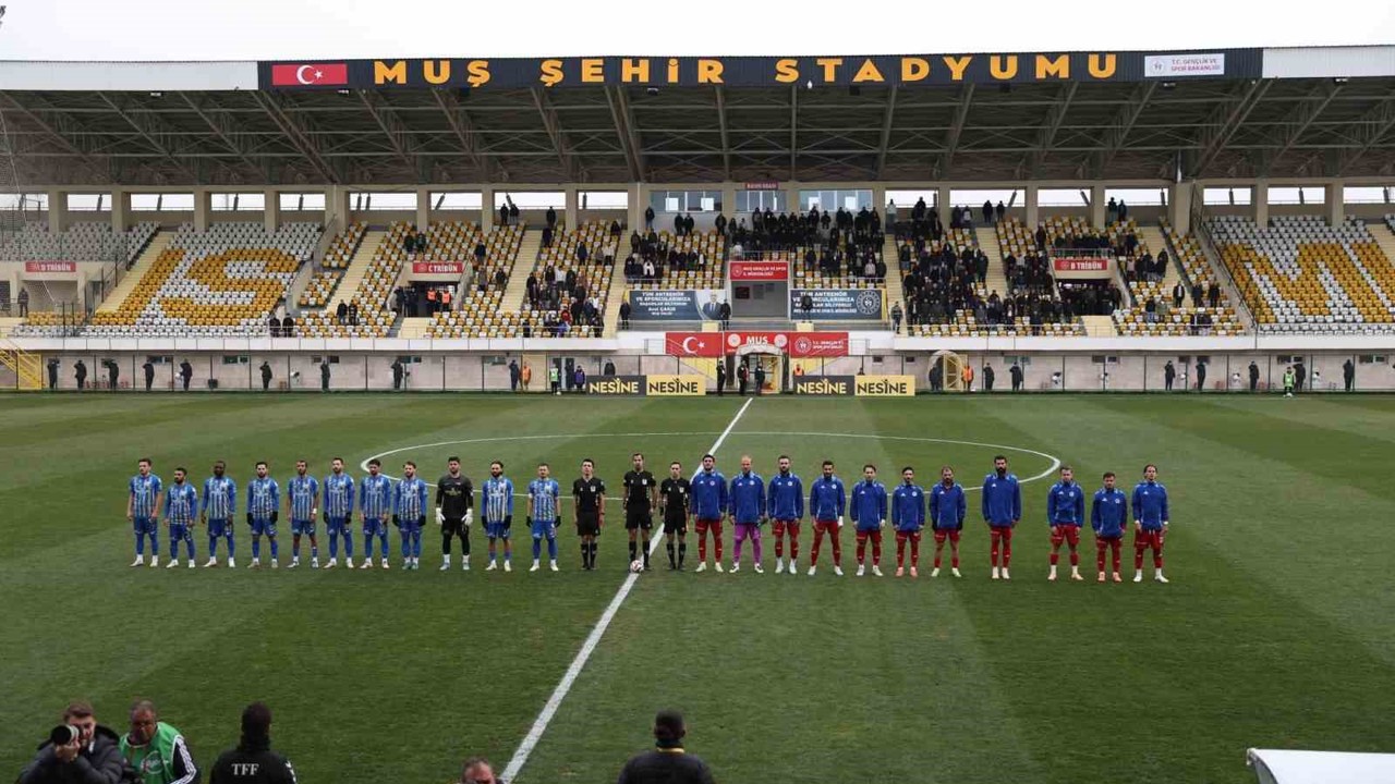 TFF 2. Lig: Muş Spor Kulübü: 2 - Fethiyespor: 0
