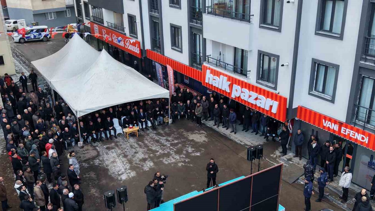 EBB’den yeni bir yatırım daha: Vaniefendi halk pazarı açıldı
