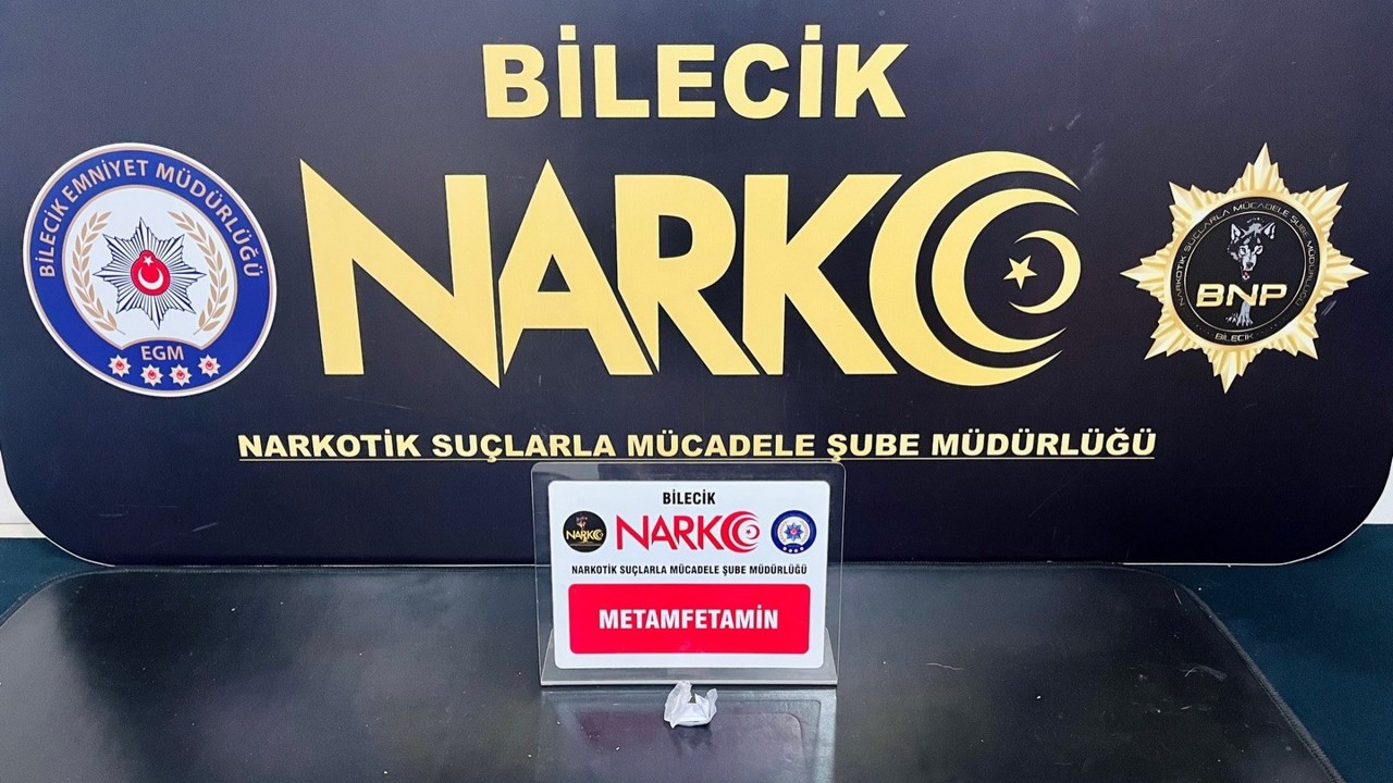 Bilecik’te uyuşturucu operasyonu: 1 gözaltı
