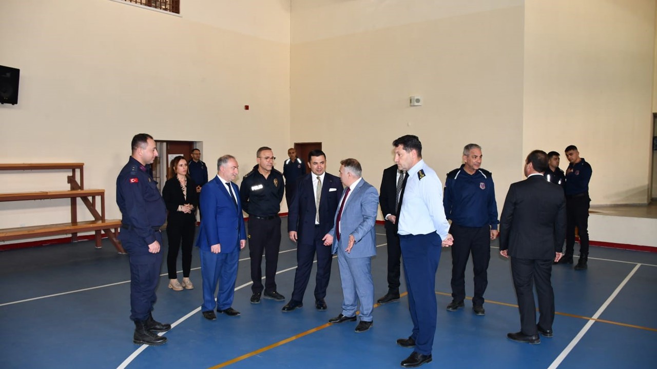 Anamur Ceza İnfaz Kurumlarında üretim, rehabilitasyon ve sosyal yaşam yerinde incelendi
