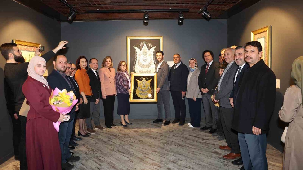 Gaziantep Büyükşehir’den "Kalemden Kalbe" Hüsn-i hat sergisi
