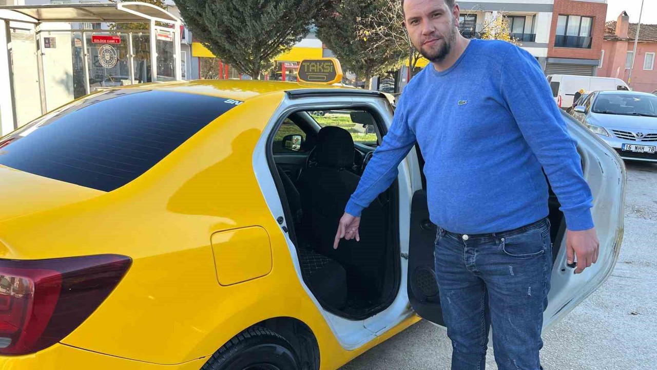 Bursalı taksici yaşlı çiftin araçta unuttuğu 5500 Euro’yu teslim etti

