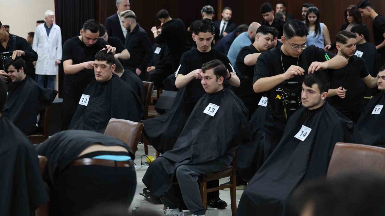 Bağcılar’da en iyi kuaförler engelli bireyler için yarıştı
