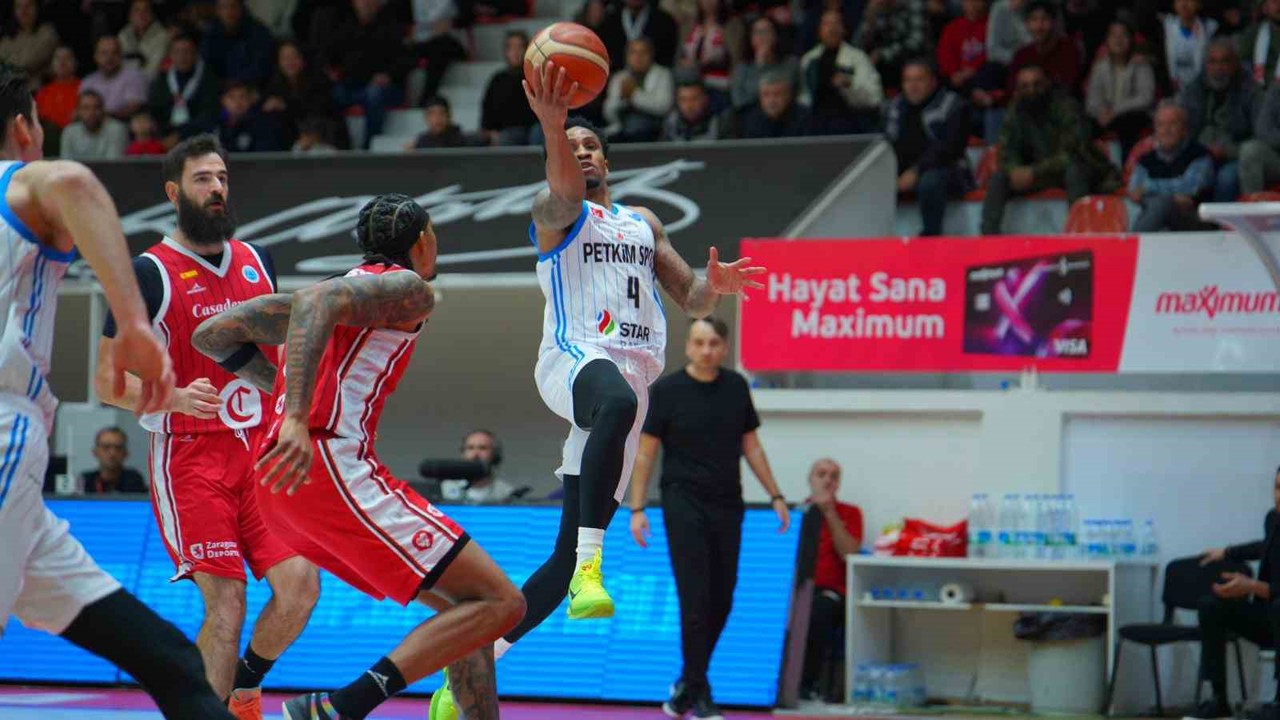 FIBA Avrupa Kupası: Aliağa Petkimspor: 98 - Casademont Zaragoza: 75
