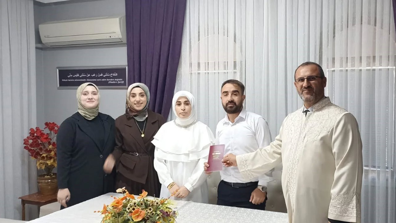 Söke Müftülüğü’nde 2025 yılında 100 çift ’evet’ dedi
