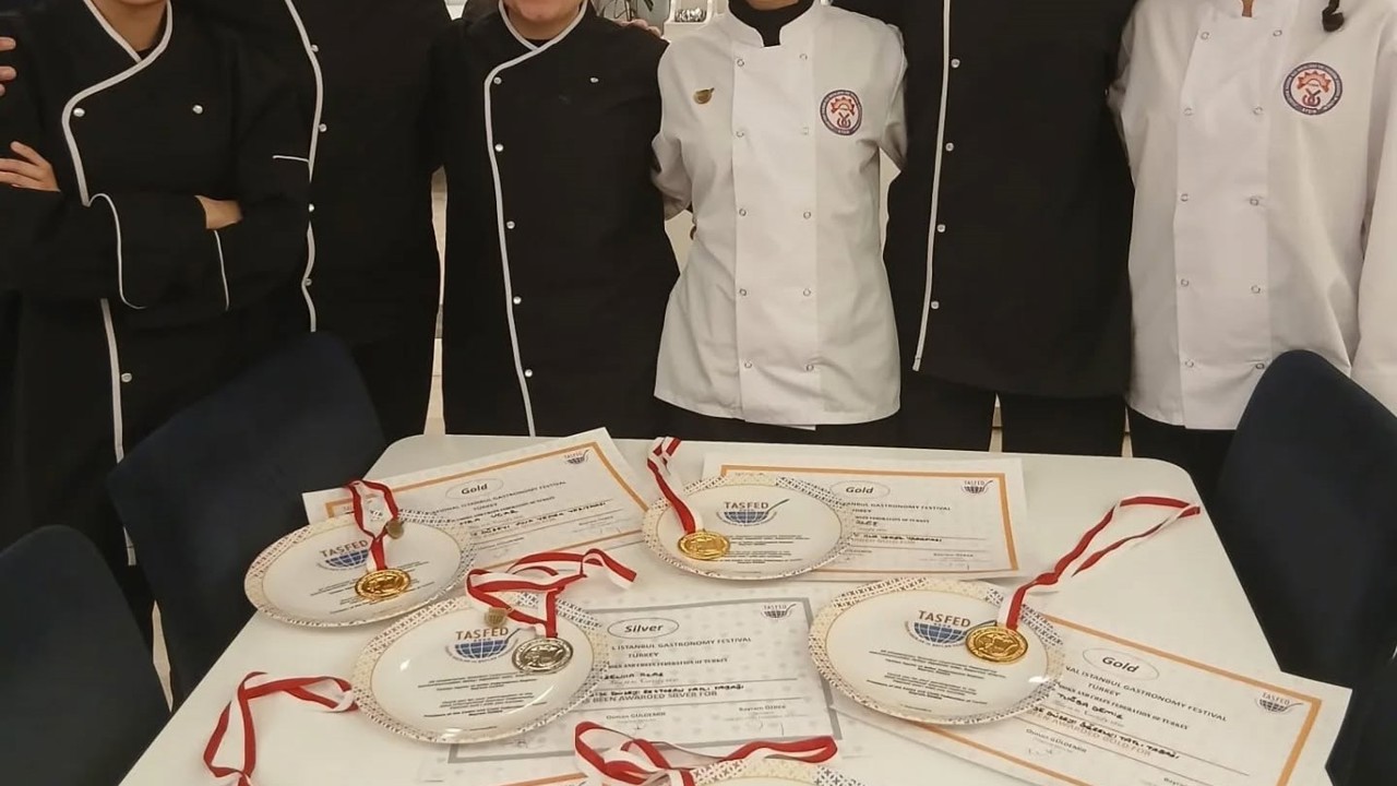 Gastronomi Festivali’nde madalyaları topladılar
