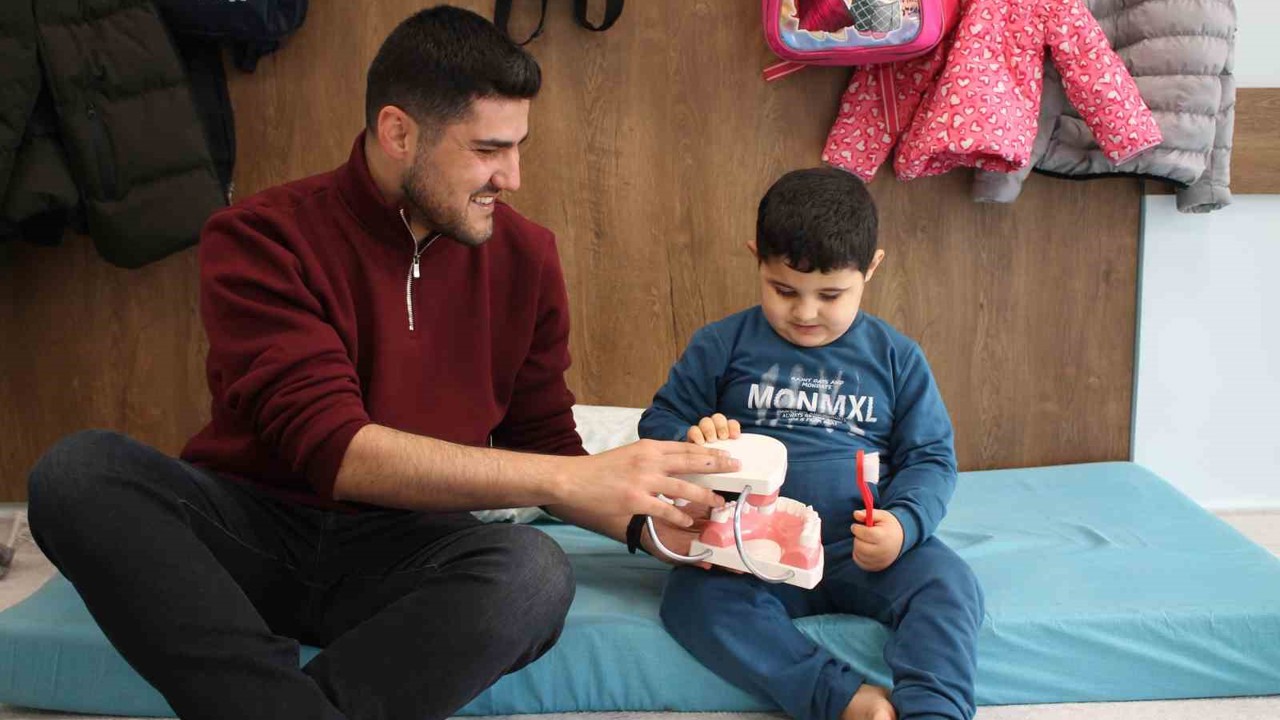 Özel çocuklara özel ziyaret
