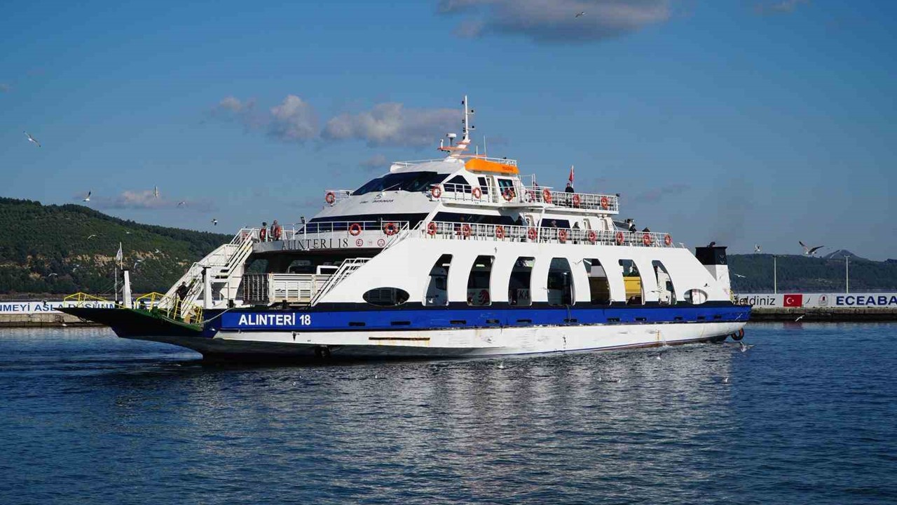 Alınteri feribotları GESTAŞ filosuna katıldı
