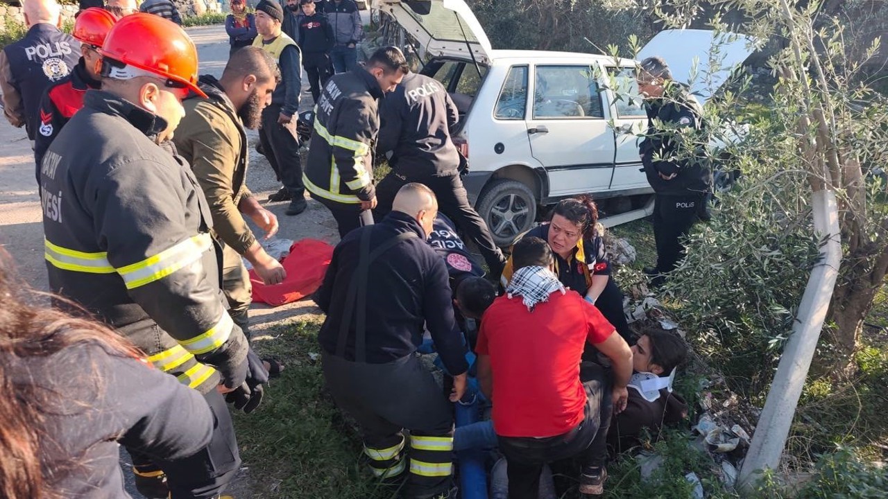 Erzin’de trafik kazası:  3 yaralı
