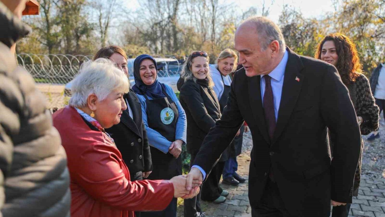 Başkan Özlü, girişimci kadınlarla bir araya geldi
