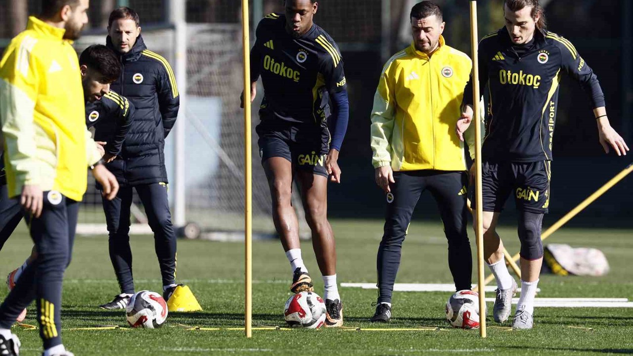 Fenerbahçe’de Eyüpspor mesaisi devam etti
